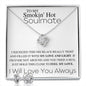 To My Soulmate - Love And Light - Valentine's Love Knot Necklace
