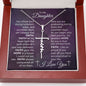To My Daughter - Faith - Graduation Faith Cross Necklace