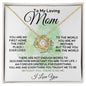 [Almost Sold Out] To My Loving Mom - My World - Love Knot Necklace
