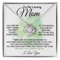 [Almost Sold Out] To My Loving Mom - My World - Love Knot Necklace