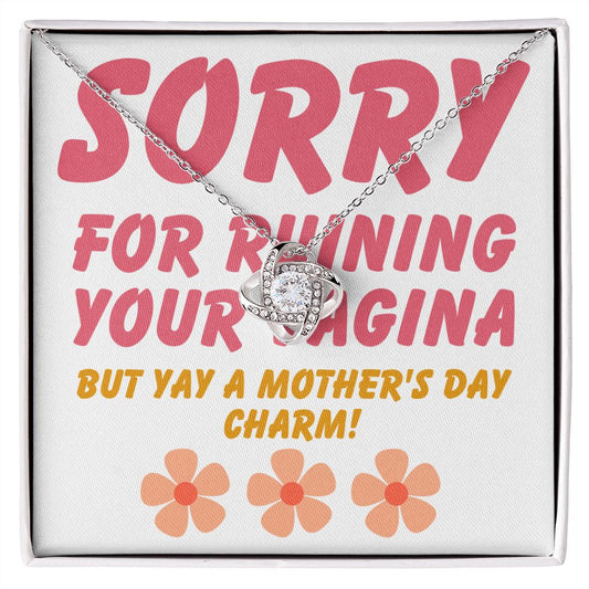 Sorry Mom - Love Knot Necklace