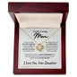 To My Loving Mom - Appreciated - Mother's Day Love Knot Necklace