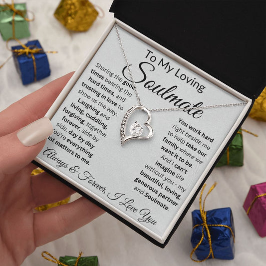 Trust In Love To Show Us The Way - Forever Love Necklace For Soulmate