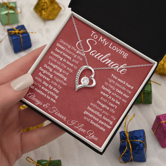 Trust In Love To Show Us The Way - Forever Love Necklace For Soulmate