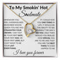 To My Soulmate - Hot Soulmate - Valentine's Love Heart Necklace